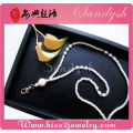 Wholesale Jewelry Fashion Crystal Pearl Bead Lanyard